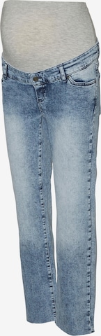MAMALICIOUS Regular Jeans 'Vanna' in Blue: front