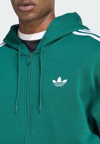 ADIDAS ORIGINALS Zip-Up Hoodie in Green