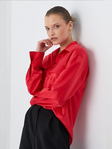 Chemisier MixRay en rouge