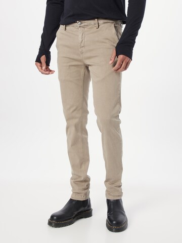 Regular Pantalon chino 'Zeumar' REPLAY en beige : devant