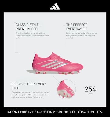 ADIDAS PERFORMANCE Kopačky 'Copa Pure IV League' – červená