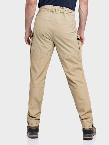 Regular Pantalon outdoor 'Maghera' Schöffel en beige