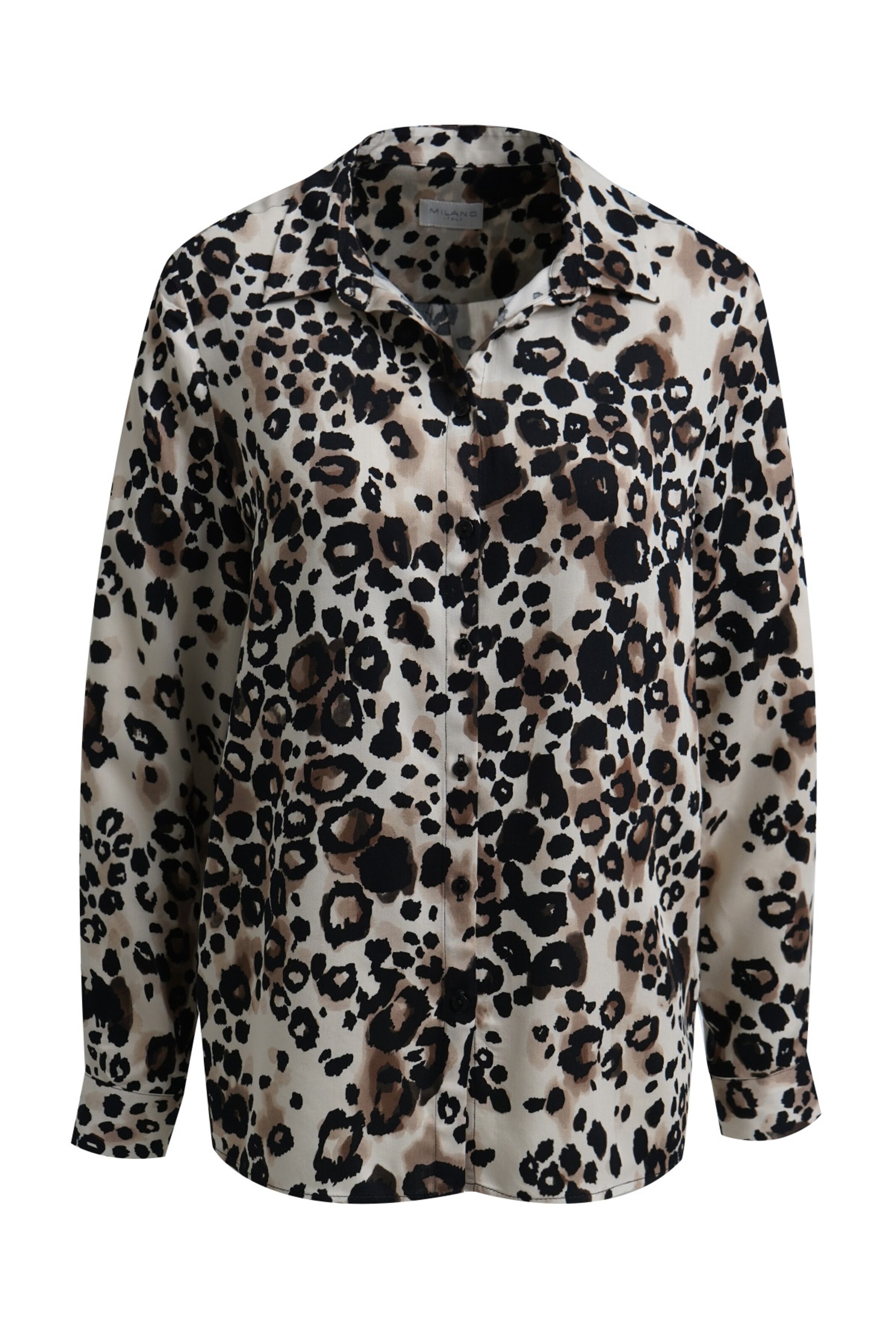 Milano Italy Blouse in Brown: front