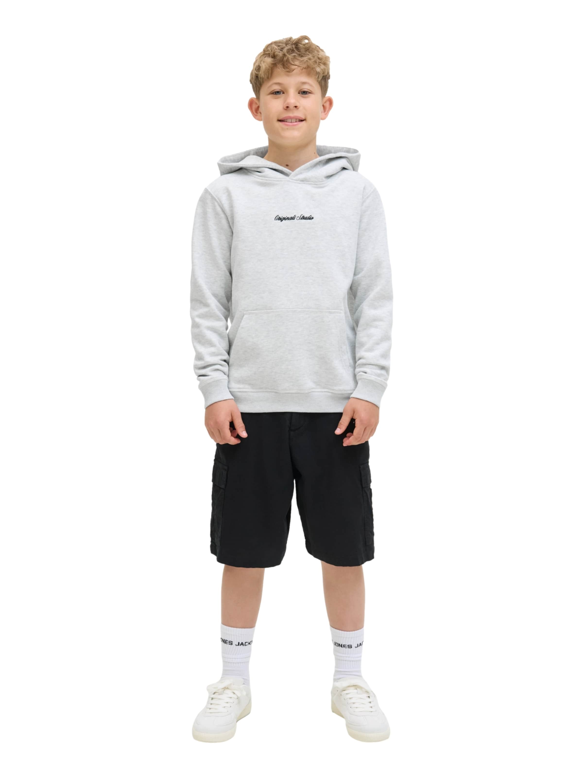 Jack & Jones Junior - Sudadera 'Norrebro' en blanco