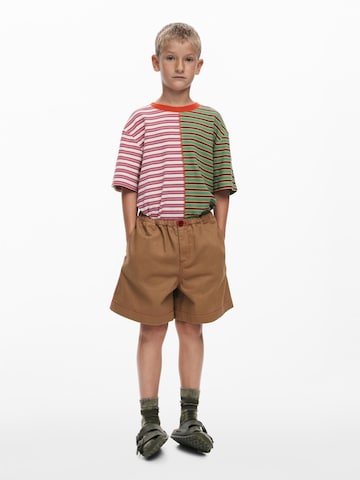 Desigual Loose fit Trousers in Brown: front