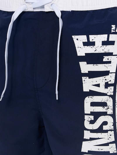 LONSDALE Bermudas 'Clennell' en navy / blanco, Vista del producto