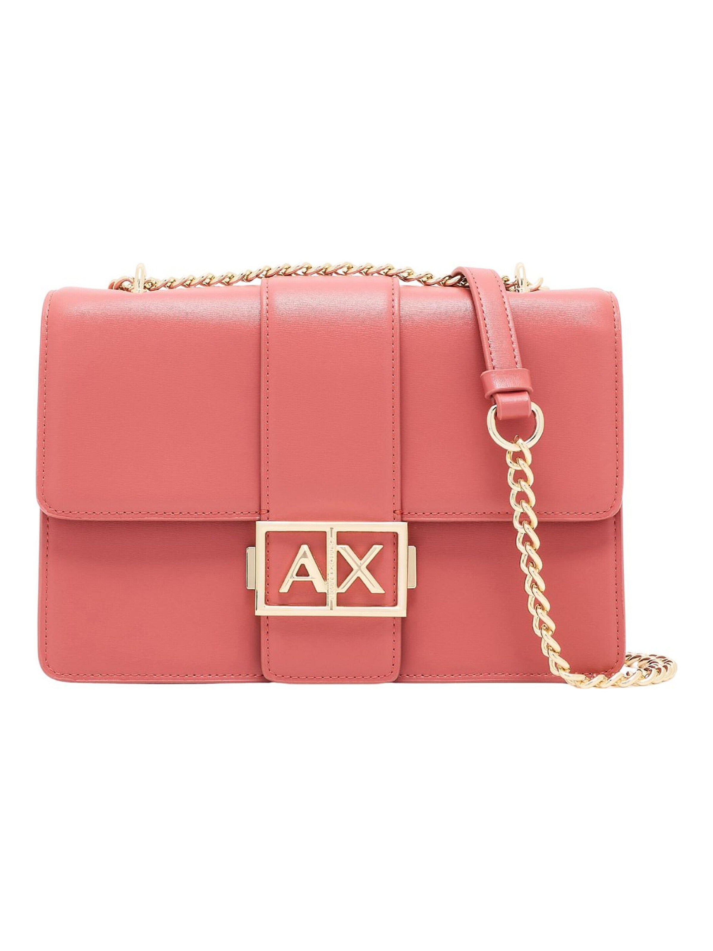 Borsa a tracolla di ARMANI EXCHANGE in arancione: frontale