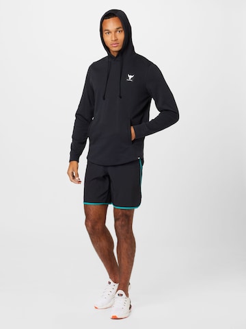 UNDER ARMOUR Sportsweatshirt in Zwart