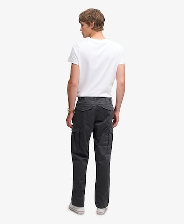 Superdry & Co Baggy Cargo Pants in Black