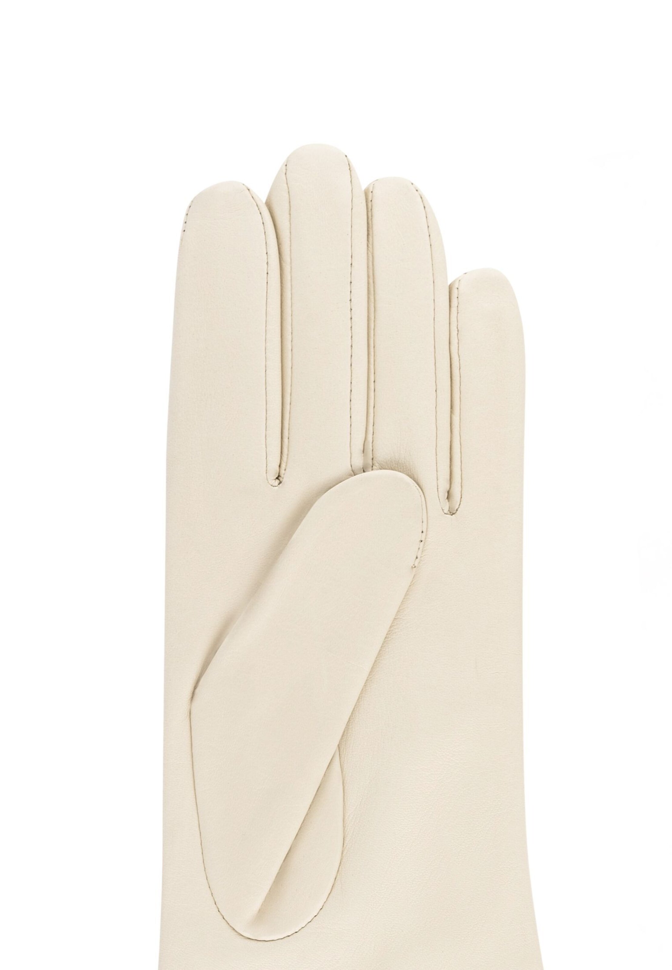 Roeckl Full Finger Gloves 'LISSABON' in Beige