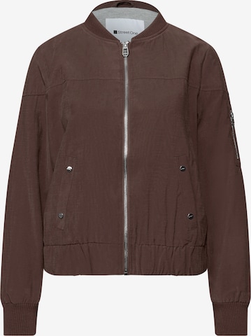 STREET ONE Between-Season Jacket in Brown: front