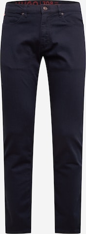 HUGO Red Slimfit Jeans 'HUGO 708' in Blauw: voorkant