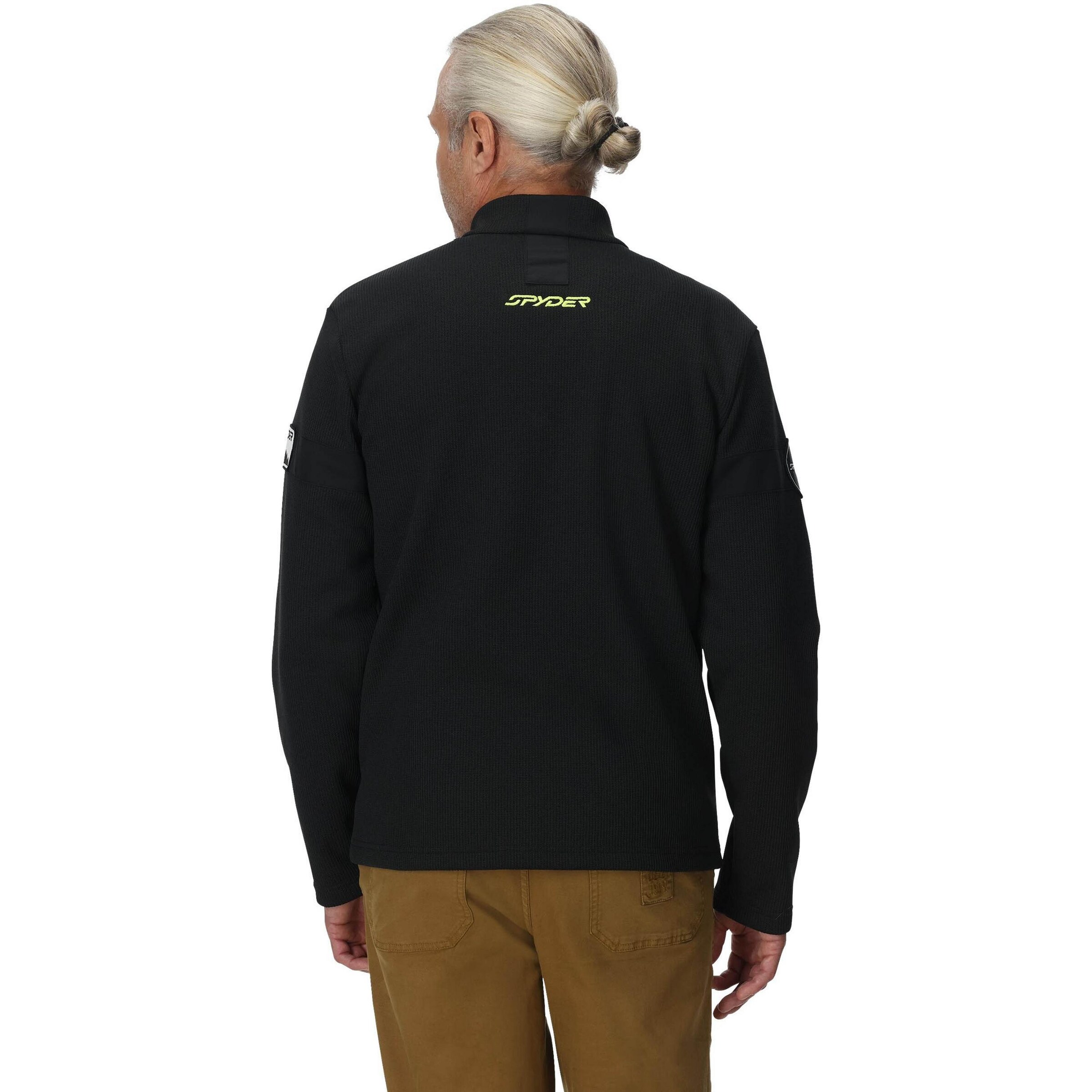 Spyder Fleece Jacket 'Wengem Bandit' in Black