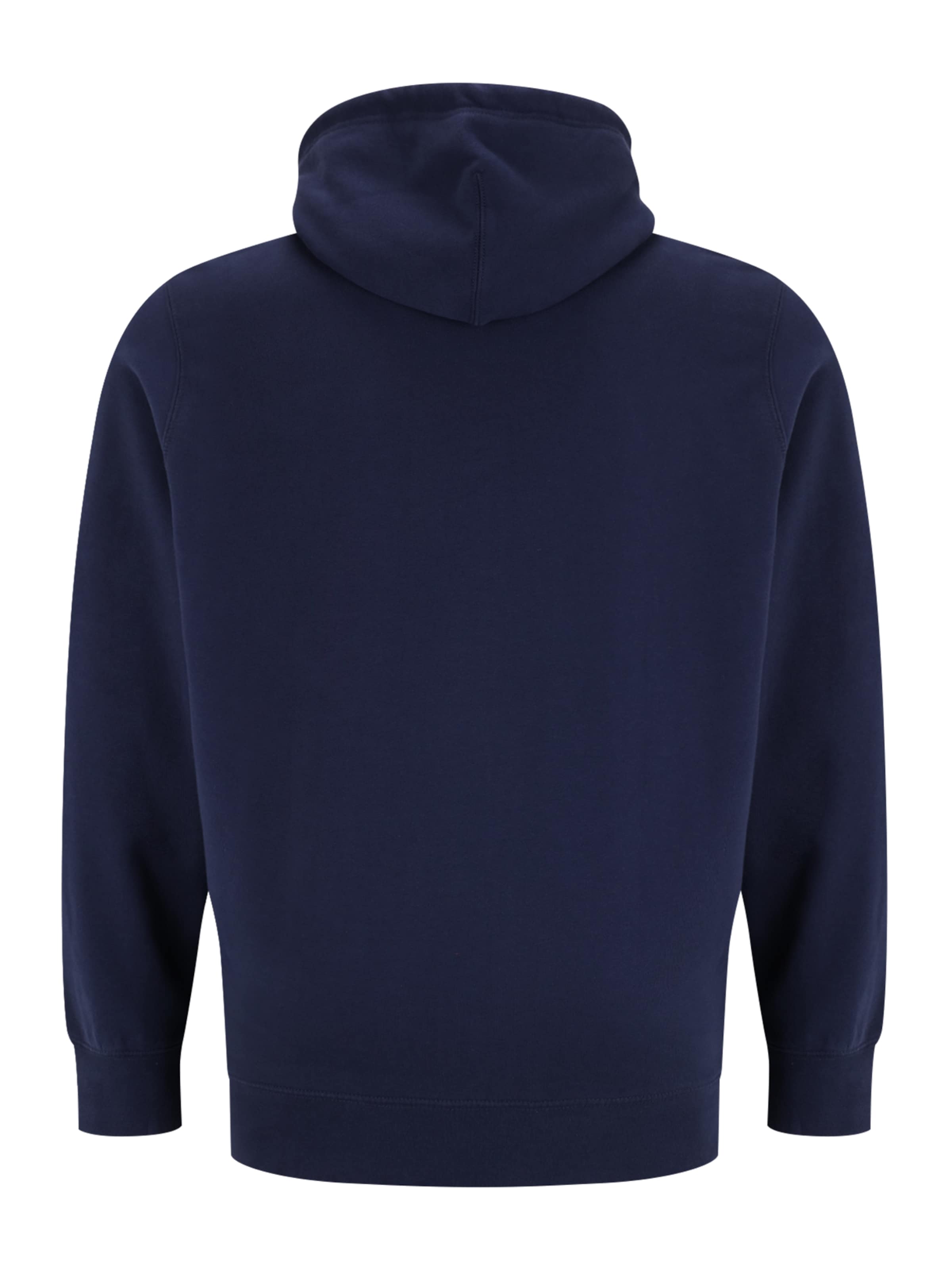 Levi's® Big & Tall Tréning póló 'New Original Zip-Up Hoodie' - kék