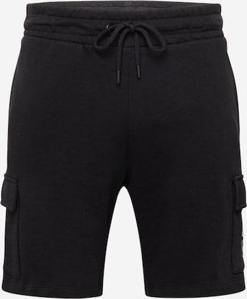 Pantalon cargo 'SWIFT' JACK & JONES en noir : devant