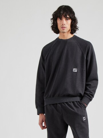 NIKE Sports sweatshirt 'Heritage' in Black: front