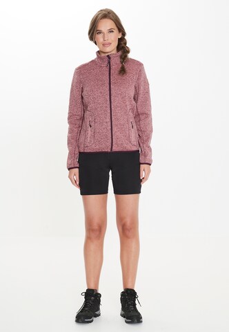 Whistler Athletic Fleece Jacket in Pink