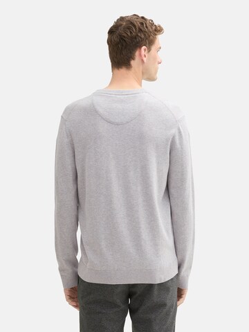 TOM TAILOR Pullover in Grau