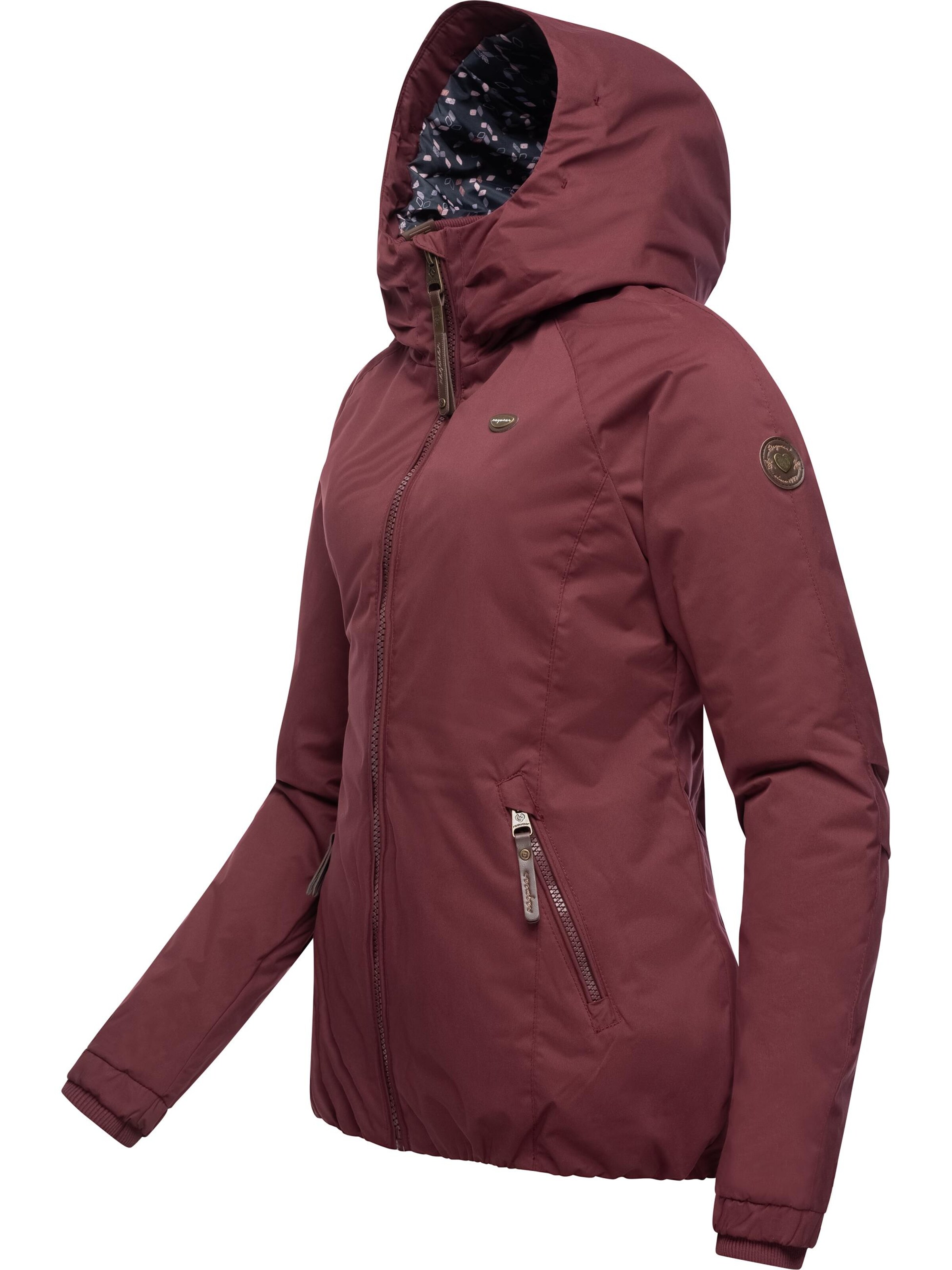 Ragwear Outdoor jacket 'Dizzie' in Red