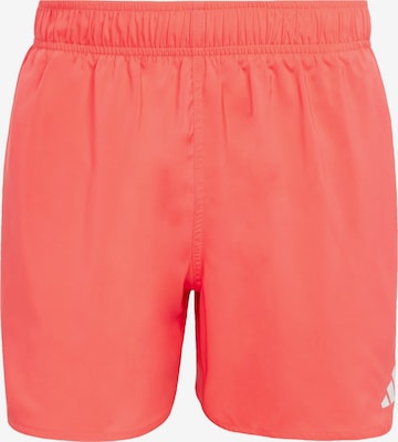ADIDAS SPORTSWEAR - Bermudas 'Water React' en rojo: frente