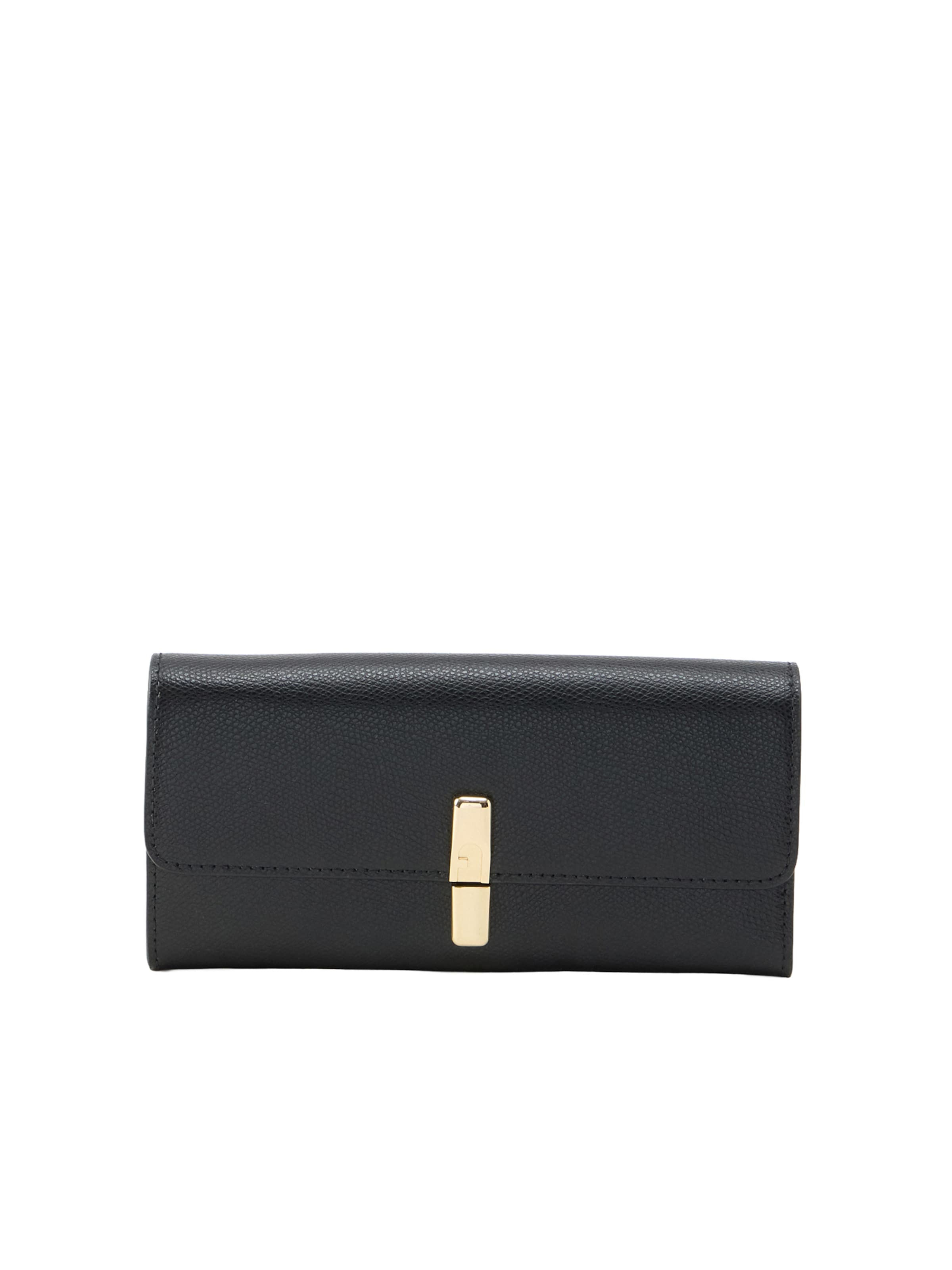 FURLA Plånbok 'IRIDE' i svart: framsida