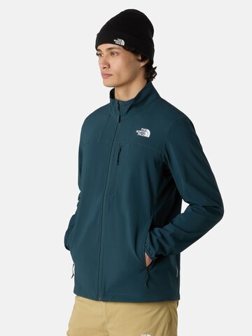 THE NORTH FACE Outdoorová bunda 'Nimble' – zelená: přední strana