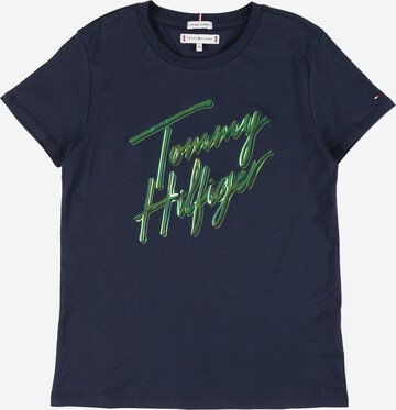 Maglietta di TOMMY HILFIGER in blu: frontale