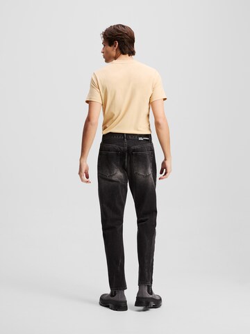KARL LAGERFELD JEANS Zwężany krój Jeansy w kolorze czarny