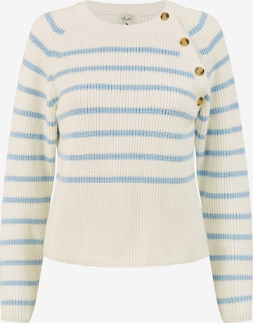 Yumi Neulepaita värissä valkoinen: etupuoli