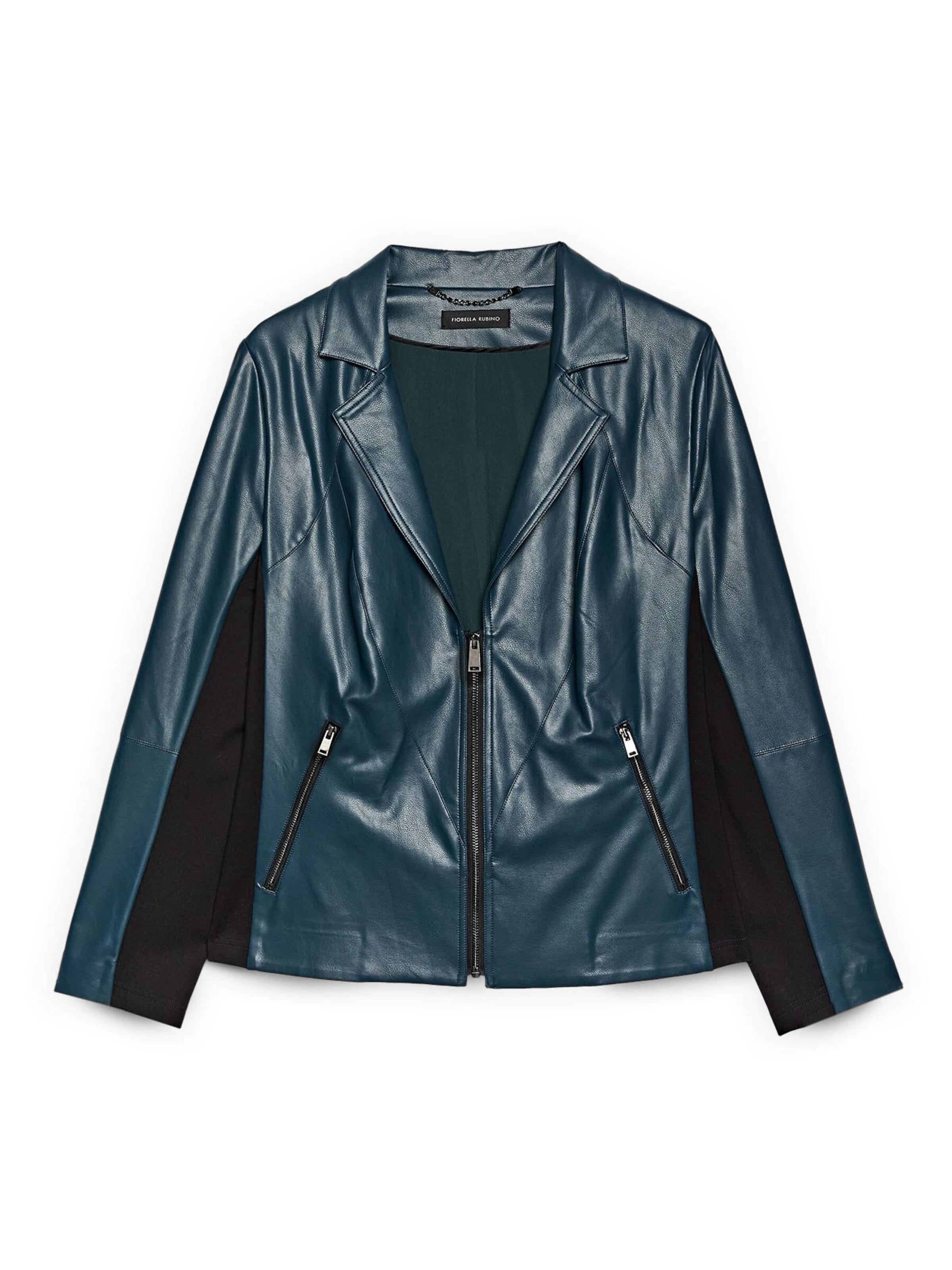 Veste mi-saison Fiorella Rubino en vert : devant