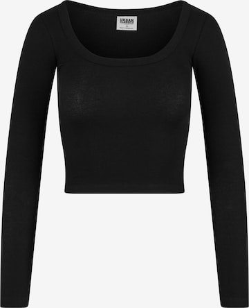 Urban Classics Shirt in Schwarz: Vorderseite