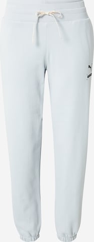 PUMA Workout Pants 'Better' in Grey: front
