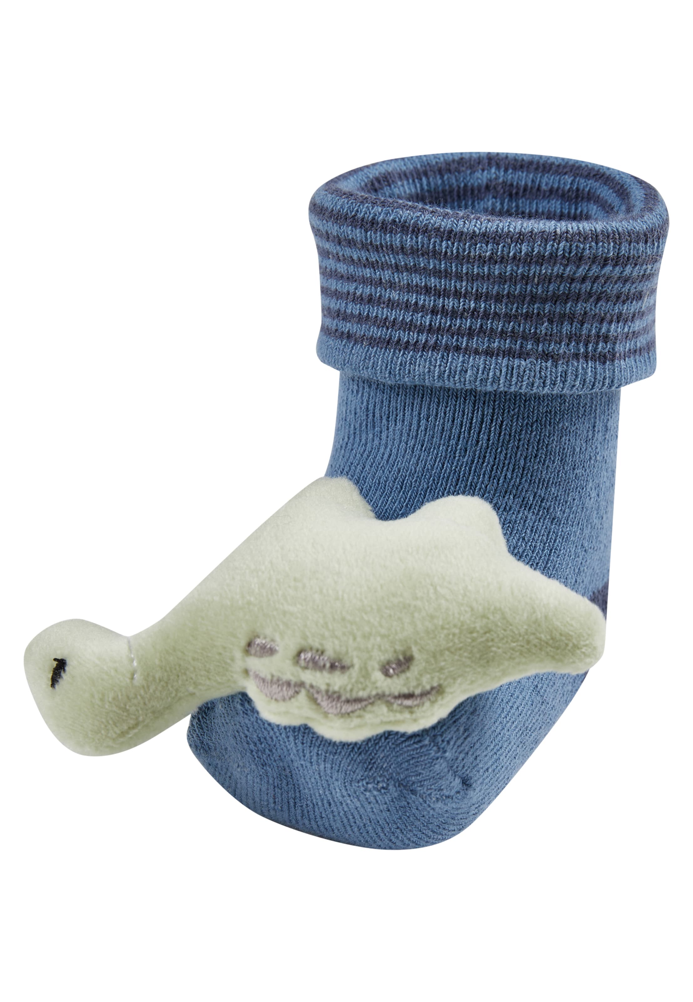 STERNTALER Socken 'Dino' in Blau: Vorderseite