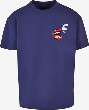 Merchcode Shirt 'Bla Bla Bla Comic' in Gemengde kleuren: voorkant
