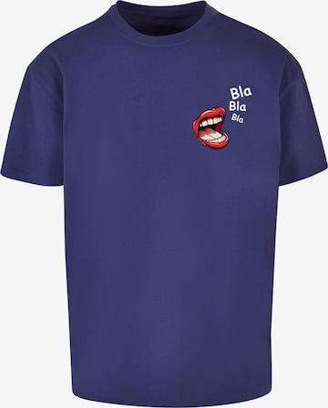 T-Shirt 'Bla Bla Bla Comic' Merchcode en mélange de couleurs : devant