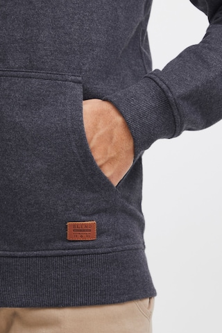 BLEND - Sudadera con cremallera 'Hulker Teddy' en negro