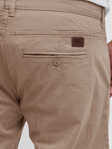 Regular Pantalon chino 'Tromp' Blend Big en marron