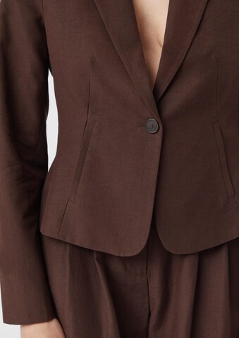 Blazer 'Comma x Füsun Lindner' COMMA en marron