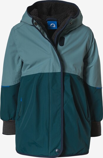 FINKID Winter Jacket in Blue / Green, Item view