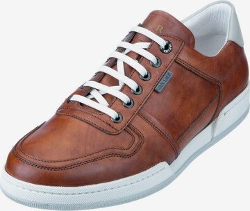 Van Lier Sneakers 'Treviso' in Brown: front