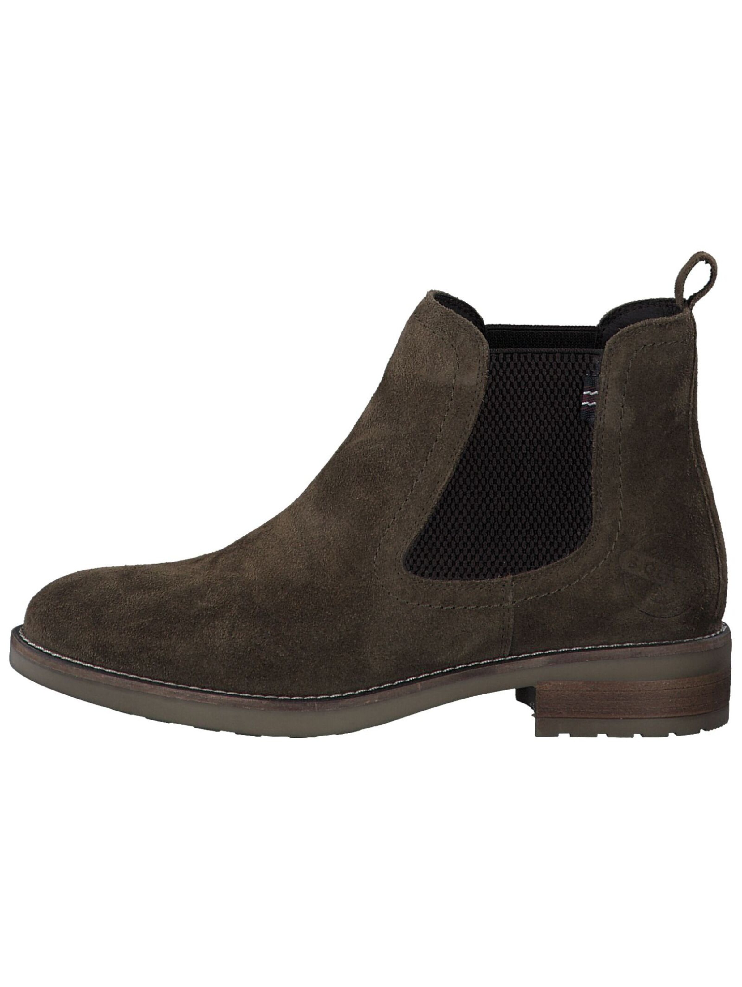 s.Oliver Chelsea Boots in Grün