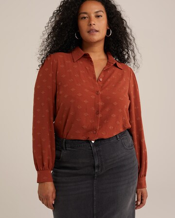 Camicia da donna di WE Fashion in marrone