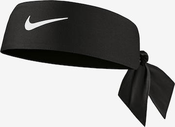 NIKE Sportstirnband in Schwarz: Vorderseite
