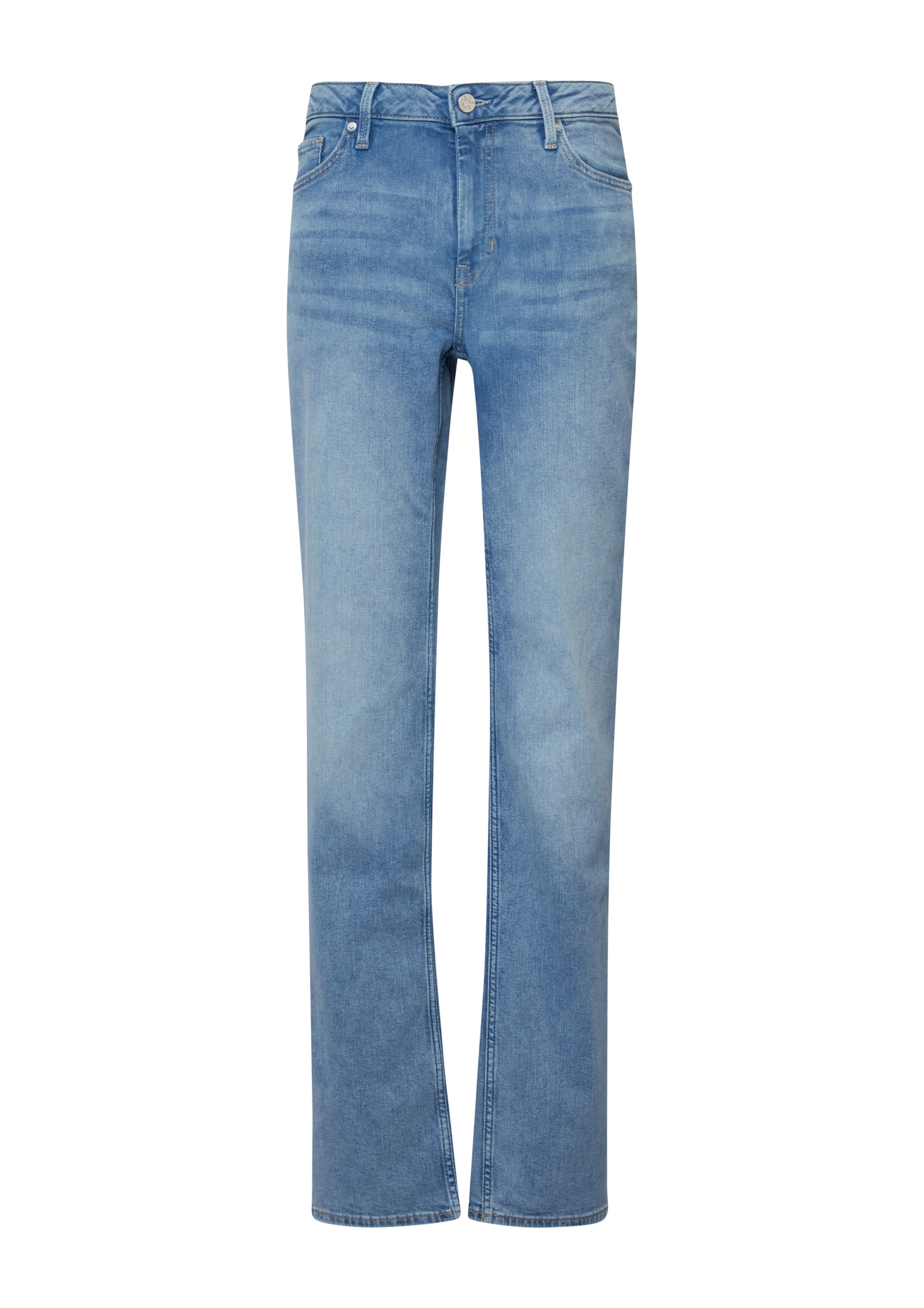 s.Oliver Regular Jeans 'Karolin' in Blauw: voorkant