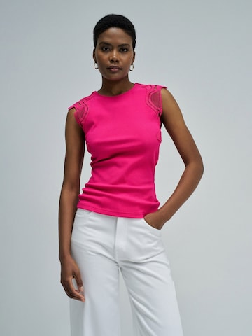 Salsa Jeans Tops in Pink: Vorderseite