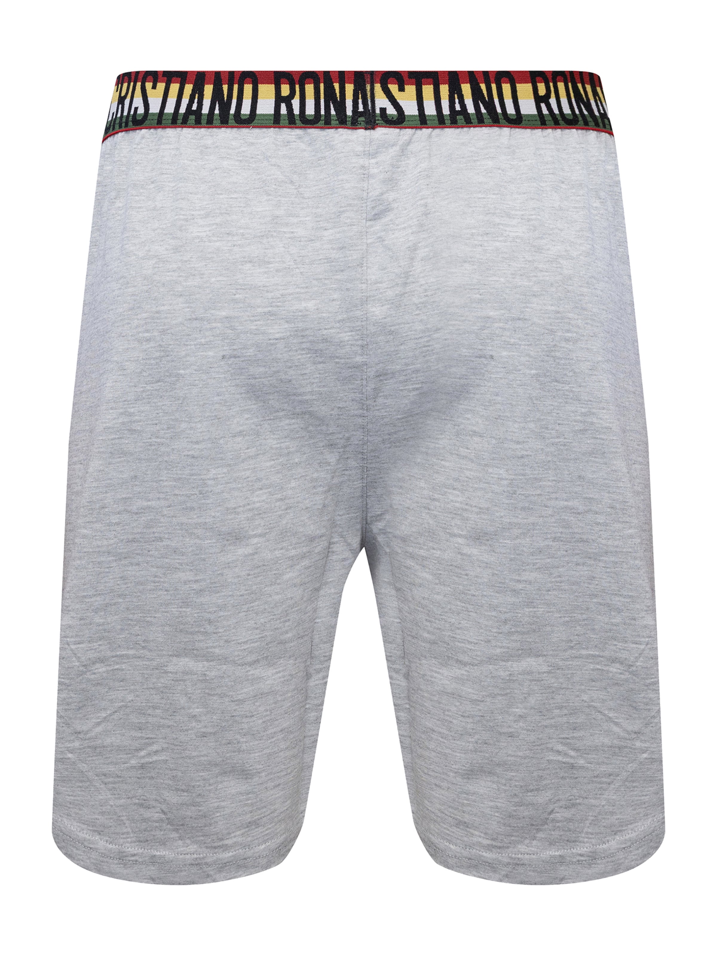 CR7 - Cristiano Ronaldo Pajama short 'World Cup Edition' in Grey