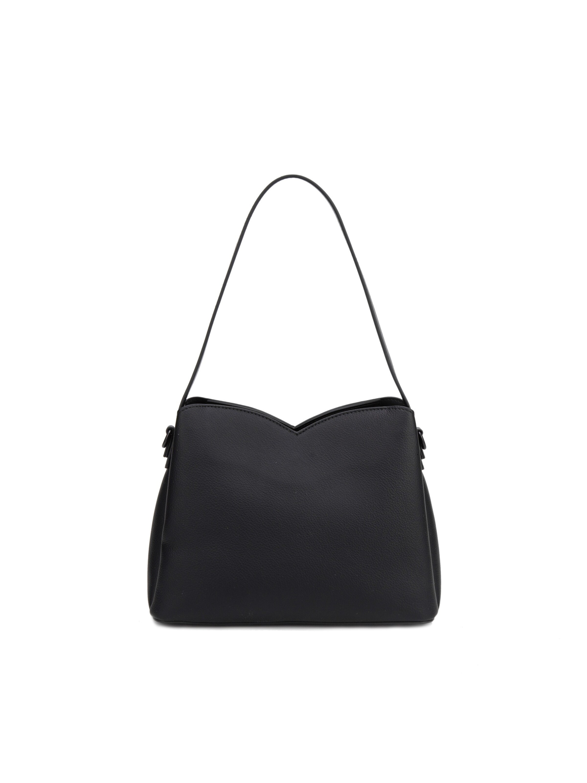 Borsa a spalla 'Borsa a Spalla David Jones Design Curvilineo Ecopelle' di David Jones in nero