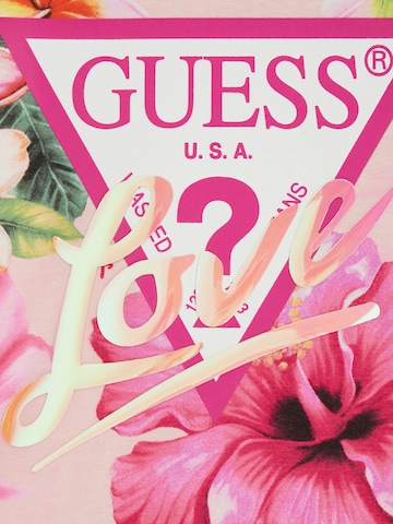 T-Shirt GUESS en rose