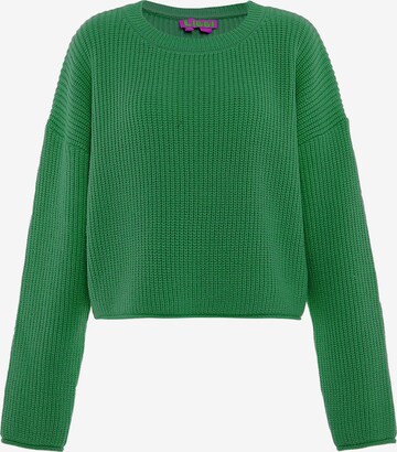 Libbi Sweater in Green: front