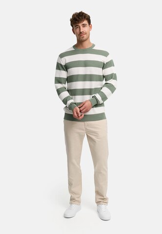 Pull-over ' INTidsel' INDICODE JEANS en vert